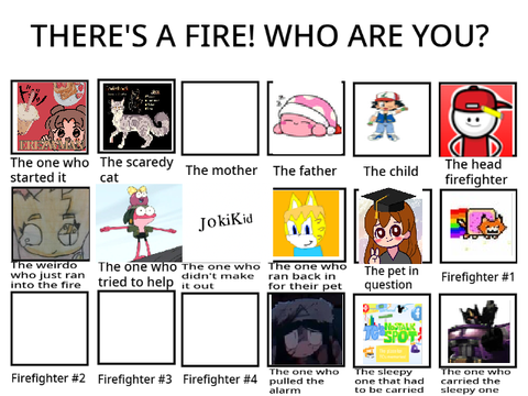 THERE'S A FIRE! WHO ARE YOU? remix remix