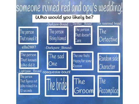 Who would you likely be??? remix
