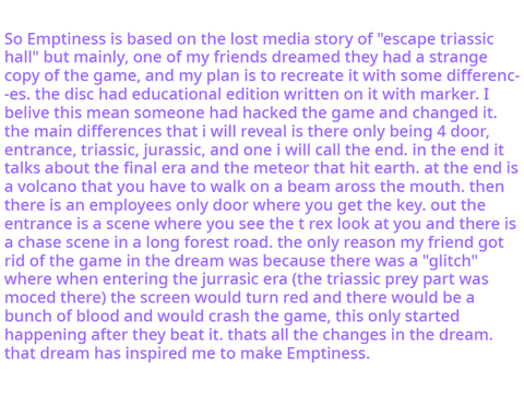 Emptiness explination