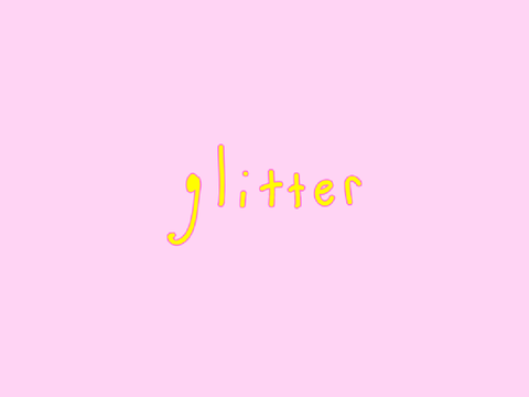 glitter wip