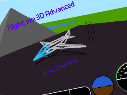 3D flight sim Advanced
