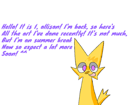 I'm back!