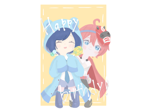 happy birthday！