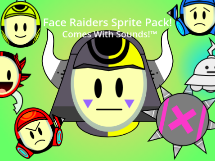 Face Raiders Sprite Pack!