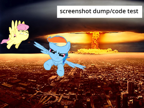 screenshot dump/code test