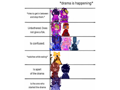 Help Her Characters' Reactions + Redesigns