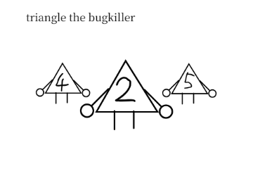 Triangle the Bugkiller