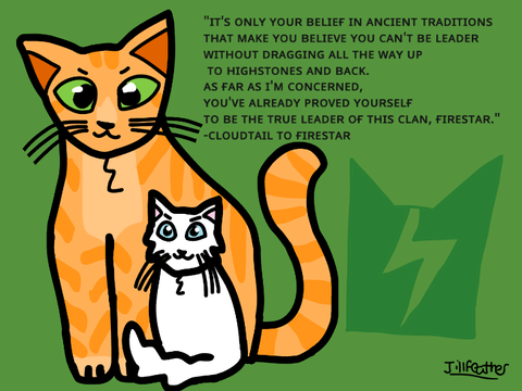 Firestar&Cloudtail Art|ferret