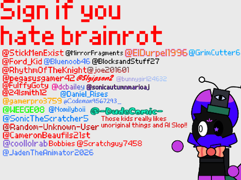 Sign if you hate brainrot [Remix #25] remix