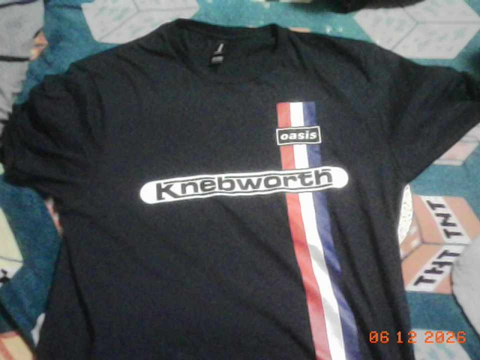 oasis knebworth shirt