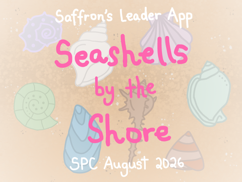seashells by the shore ~ spc leader app
