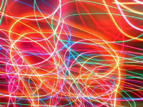 Neon lights - a poem