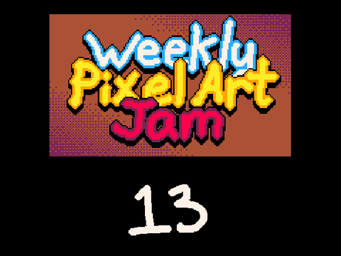 JOIN NOW! Weekly Pixel Art Jam -  Week 13!
