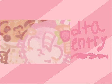 ✩ dta entry :-) ✩