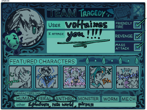 im on team tragedy