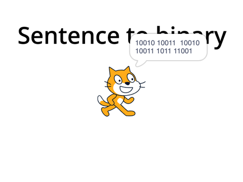 Sentence to binary