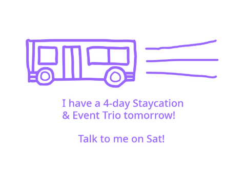 4-day Staycation + Event Trip (Cuz of a Summer Break!)