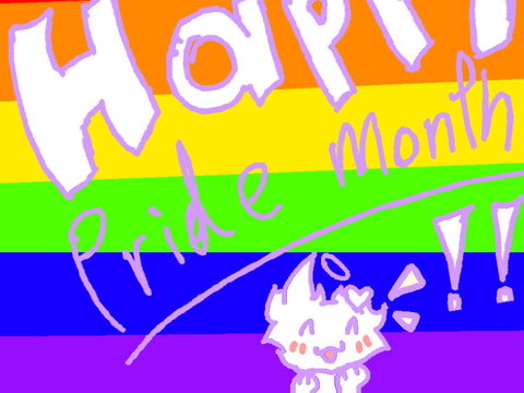 Happy pride month guys!:D