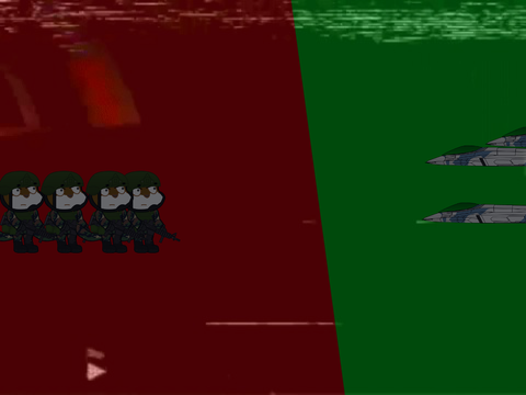Troops finally arrive