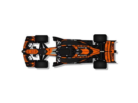 McLaren 1000th GP Livery