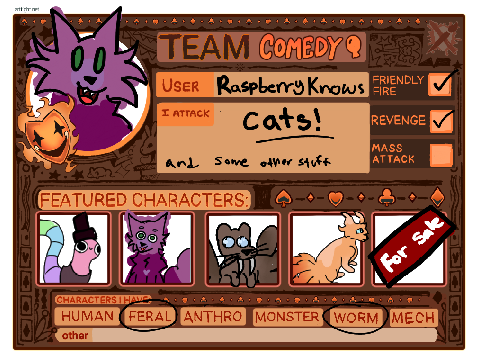Art Fight 2026 Card!!!