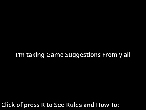 Game Suggestions