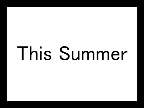 This Summer 