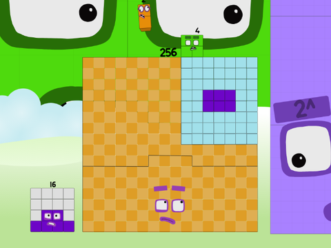 Numberblock Hyper Square band (heavily inspired by sauno)