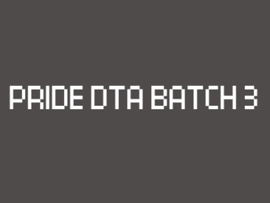 Pride DTA batch 3