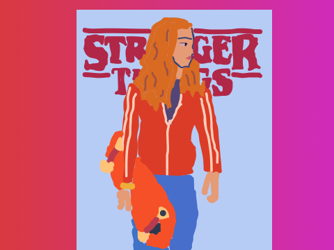 Stranger Things Max Art