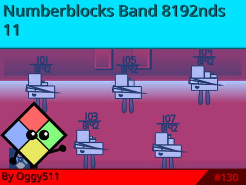 Numberblocks Band 8192nds 11