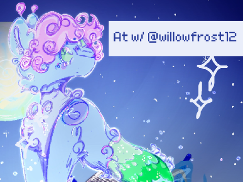 Art Trade With @Willowfrost12 :DD