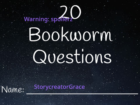 20 Bookworm Questions remix