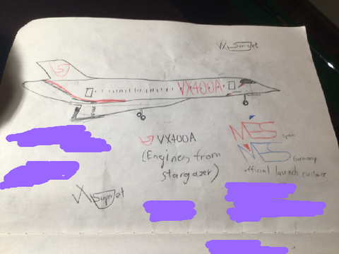 Sketches for the VX200