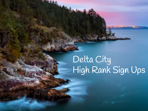 Delta City: High Rank Sign Ups
