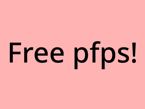 Free pfps!
