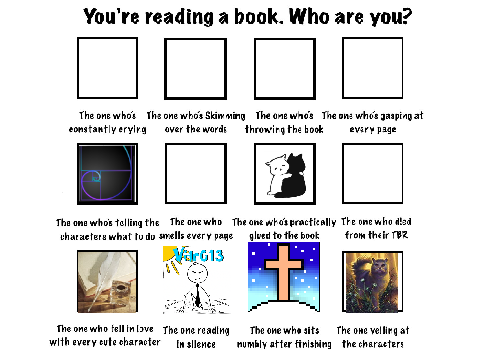 You're reading, who are you? remix