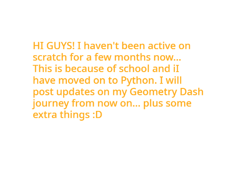 Geometry Dash Update #1