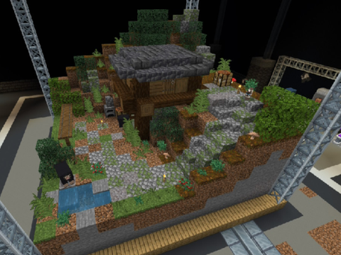 I joined the Minecraft build competition 