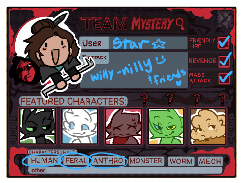 ||Artfight 2026|| Feel Free to Attack Me Guys <3