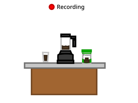 Protein shake template