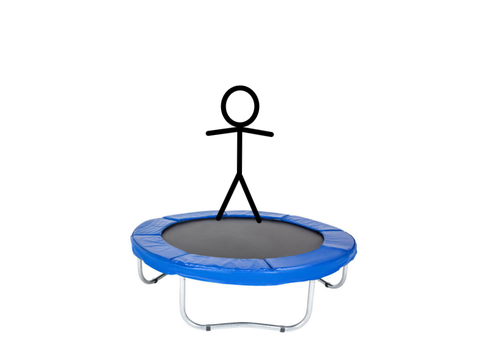 Tramoline#animations#bird#funny