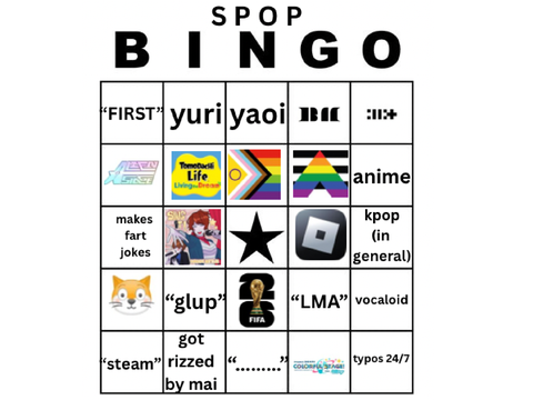 SPOP BINGO