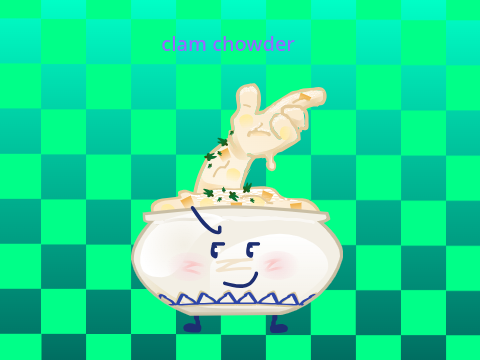 Recommended A Character For Stache Scuffle ~ Clam Chowderrrr