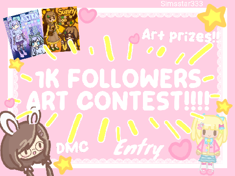 1K FOLLOWERS ART COMPETITION || DMCE