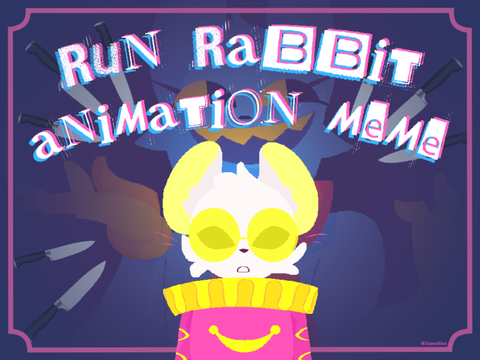 |I RUN RABBIT - meme I|
