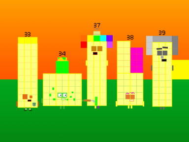Numberblocks Band Retro Official 33-39 (FIXED)