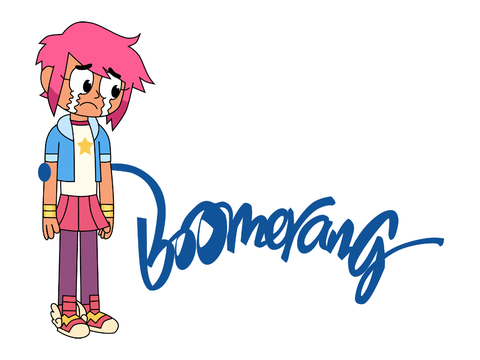 Boomerang comforts Girl
