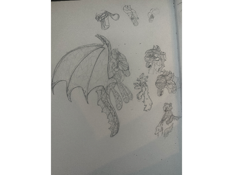 Mah yearbook doodles :)