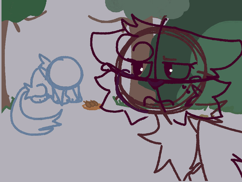 recreating a part of my old warrior cat vines project 